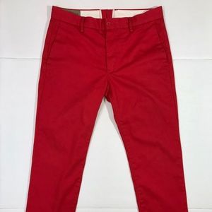 Levi’s Red Flat Front